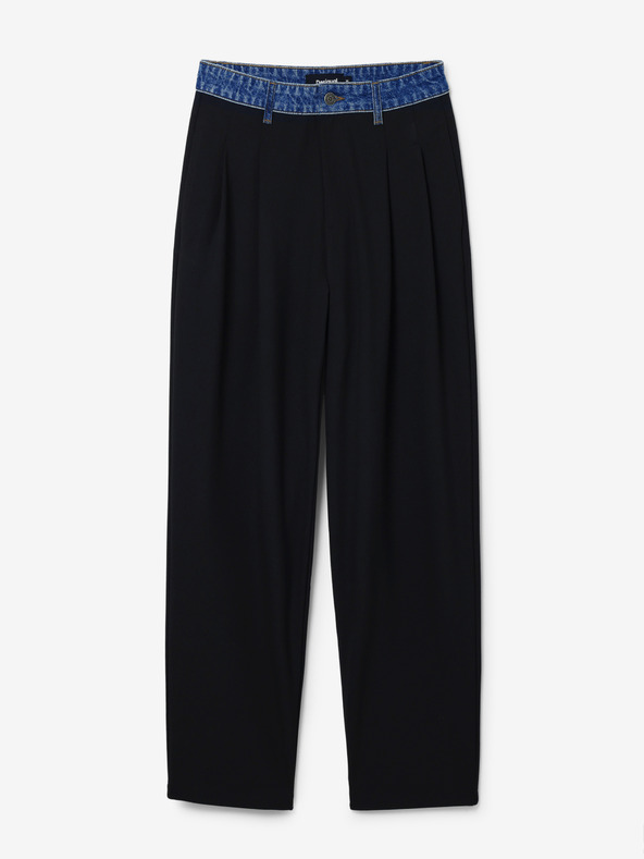 Desigual Черен дамски панталон Desigual Milan