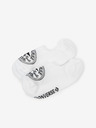Converse Комплект от два чифта бели чорапи Converse