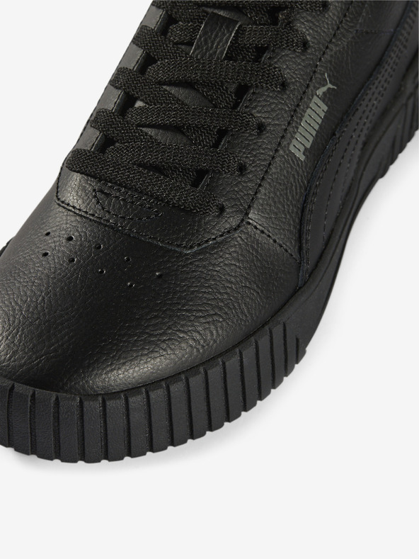 Puma Черни дамски кожени маратонки Puma Carina 2.0