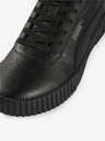 Puma Черни дамски кожени маратонки Puma Carina 2.0