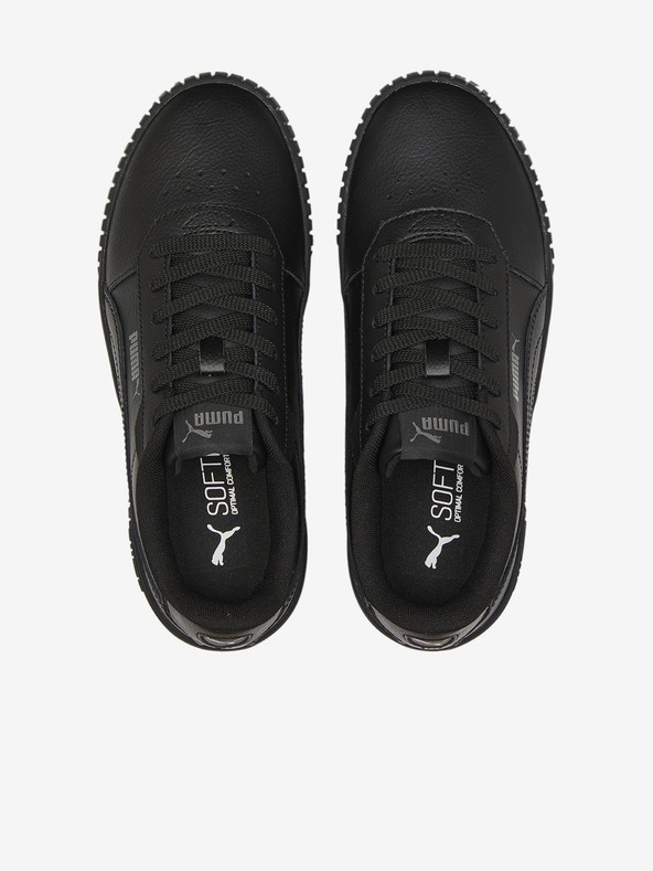 Puma Черни дамски кожени маратонки Puma Carina 2.0