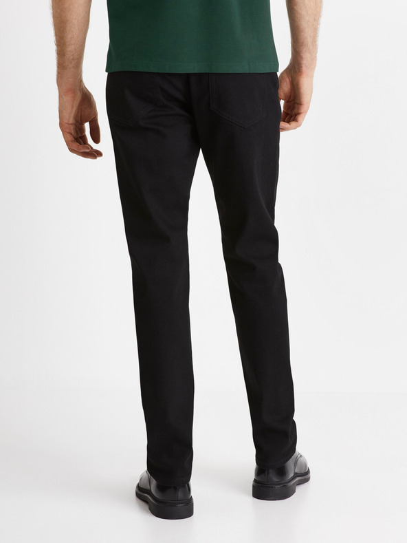Celio Черни мъжки дънки Celio с права кройка