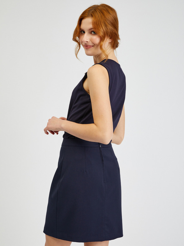 Orsay Тъмносиня дамска пола ORSAY