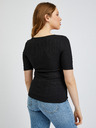 Orsay Черна дамска тениска ORSAY