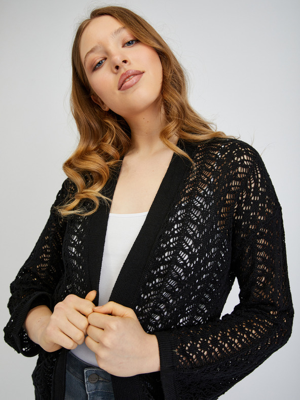 Orsay Черна дамска жилетка ORSAY