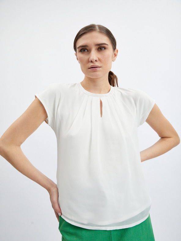 Orsay Бяла дамска блуза ORSAY