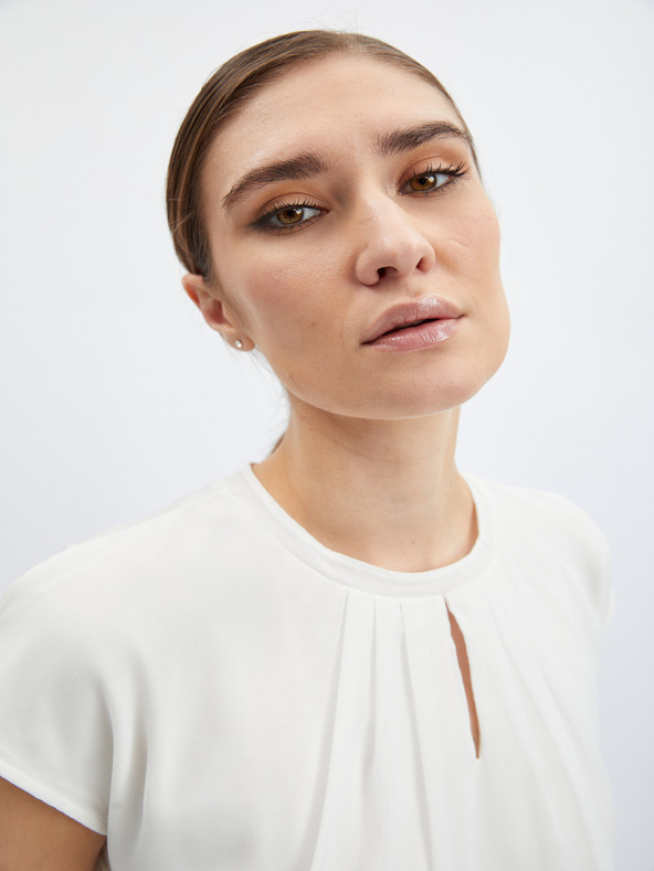 Orsay Бяла дамска блуза ORSAY