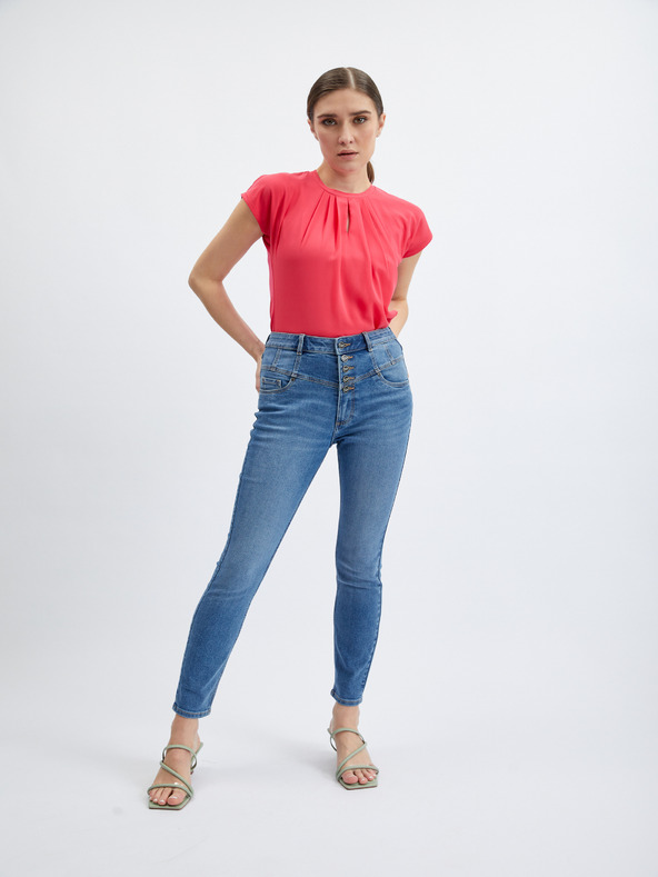 Orsay Сини дамски skinny fit дънки ORSAY