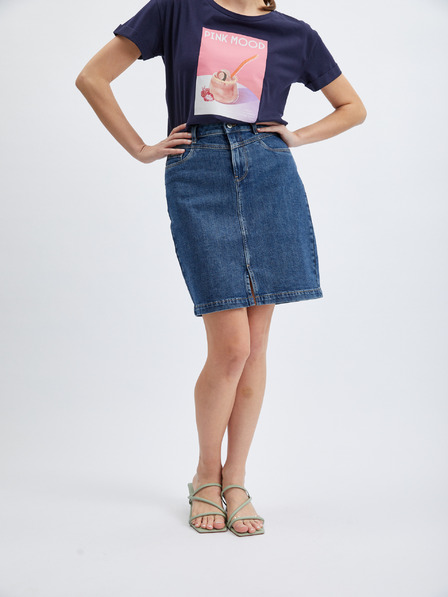 Orsay Синя дамска дънкова пола ORSAY