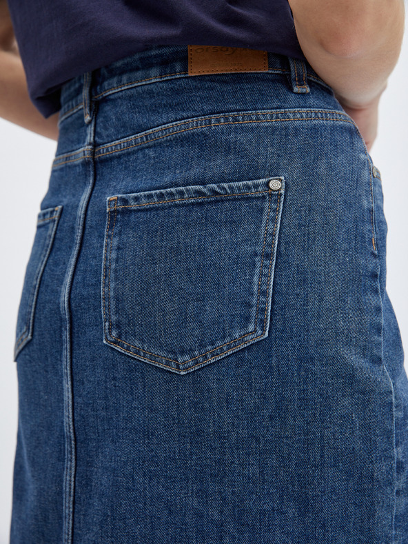 Orsay Синя дамска дънкова пола ORSAY