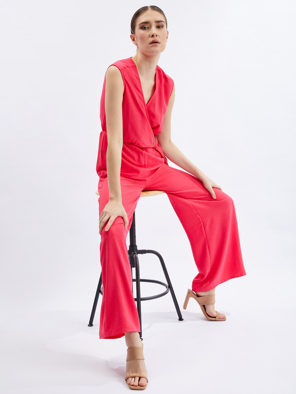 Orsay Тъмнорозов дамски гащеризон ORSAY