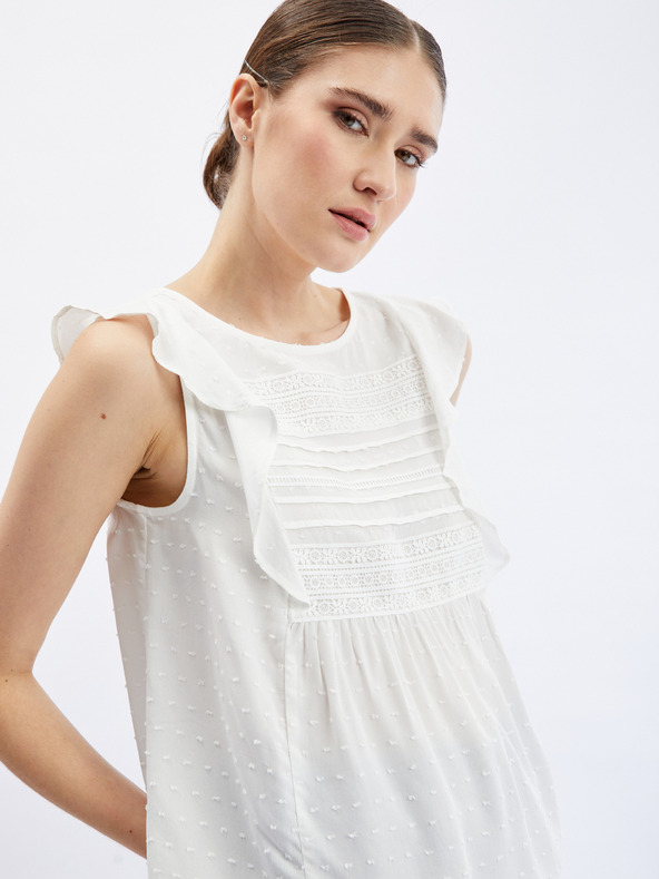 Orsay Бяла дамска блуза ORSAY