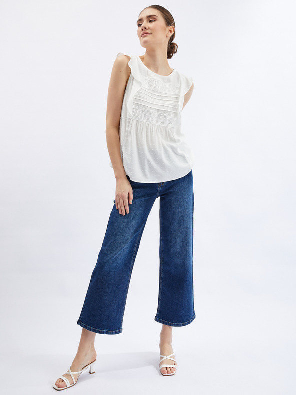 Orsay Бяла дамска блуза ORSAY