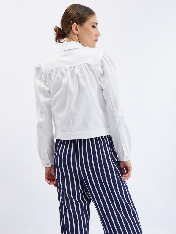 Orsay Бяло дамско дънково яке ORSAY