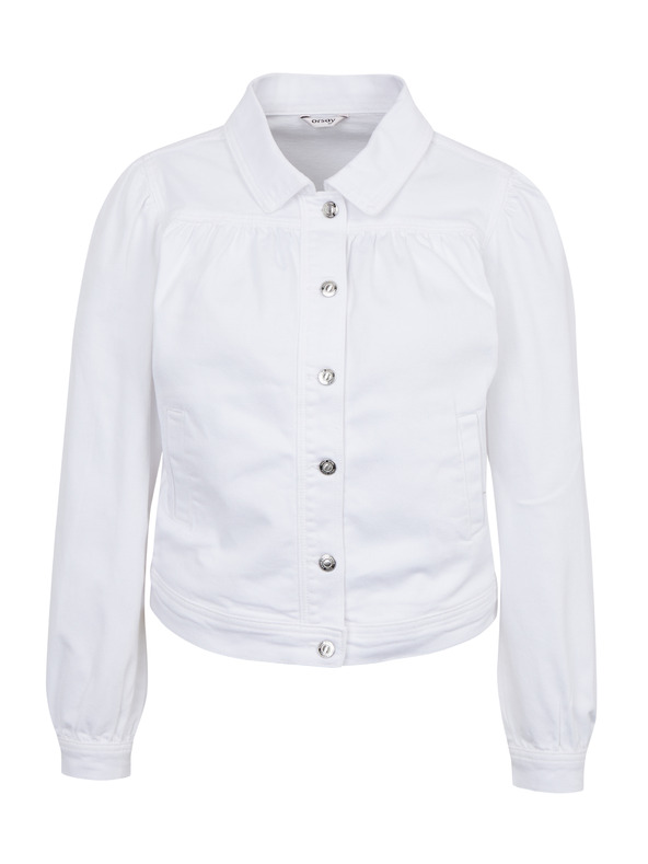 Orsay Бяло дамско дънково яке ORSAY