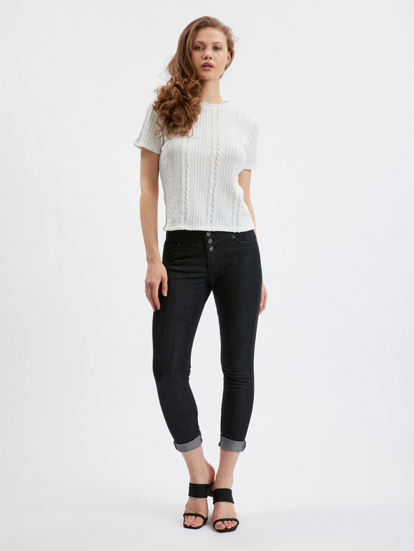 Orsay Бяла дамска блуза ORSAY