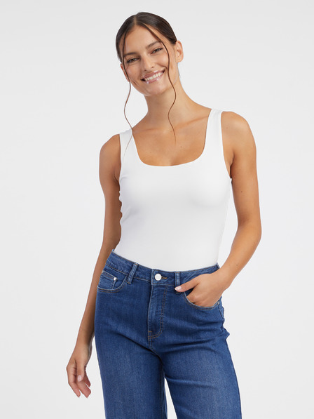 Orsay Бяло дамско боди ORSAY