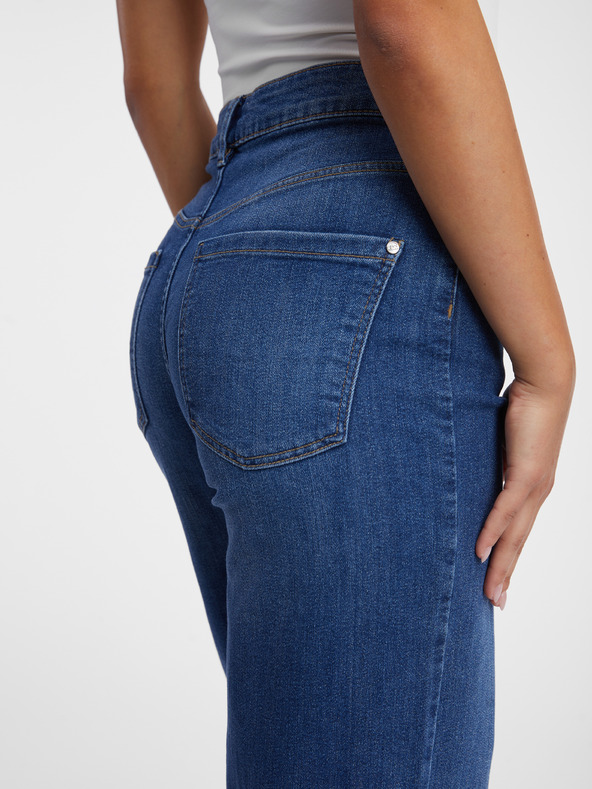 Orsay Тъмносини дамски широки дънки ORSAY