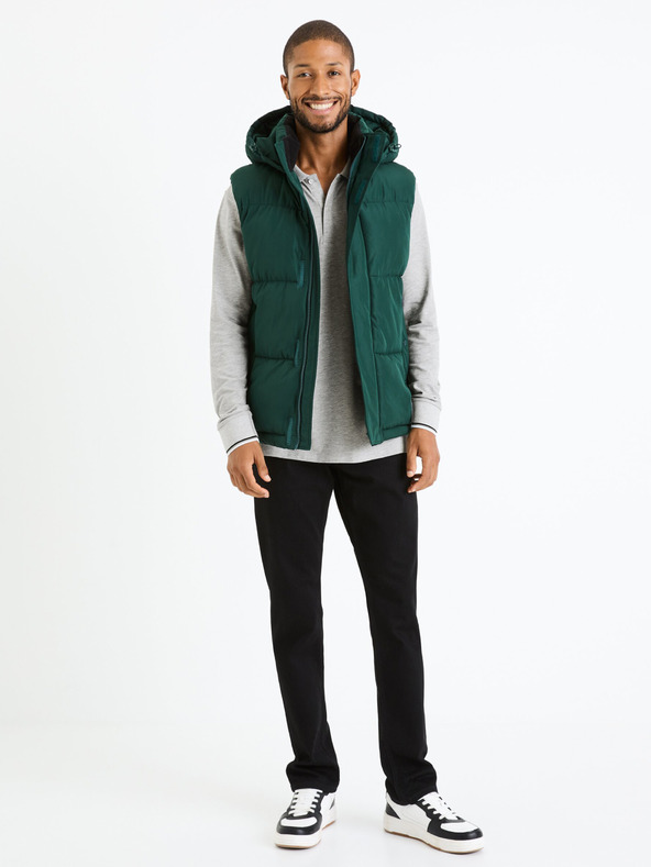 Celio Светлосива мъжка поло риза Celio Decoml