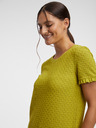 Orsay Зелена дамска плетена тениска с десен ORSAY