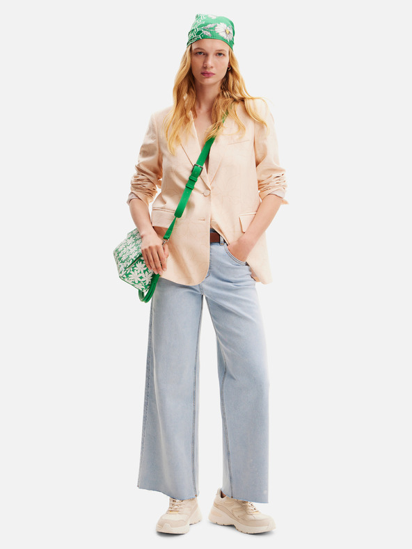 Desigual Кайсиево дамско яке Desigual Elbert с флорални мотиви