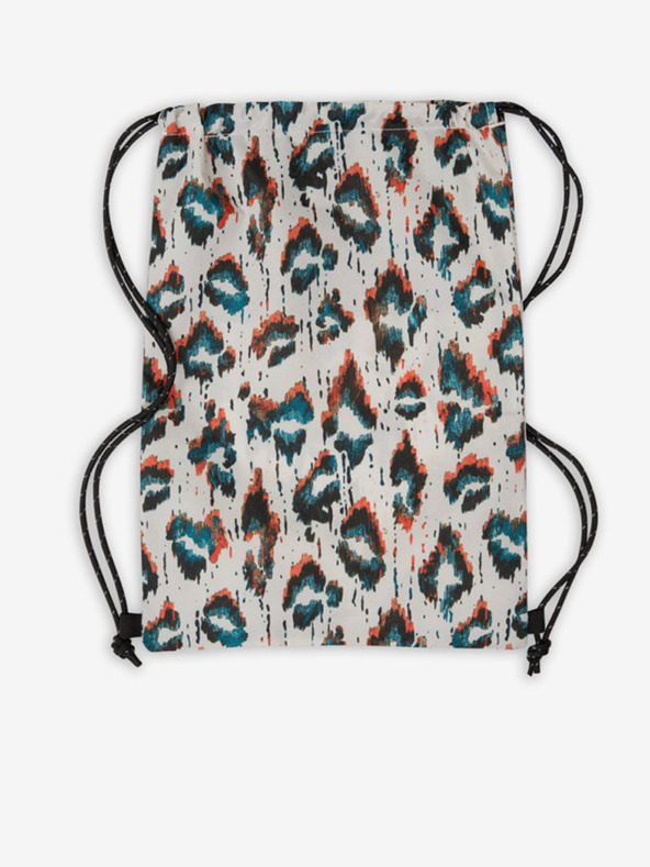 O'Neill Петролено бежова унисекс шарена раница O'Neill GYM SACK