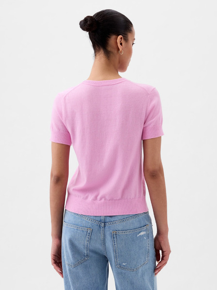 GAP Къс crop пуловер CashSoft GAP