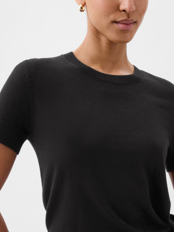 GAP Къс crop пуловер CashSoft GAP