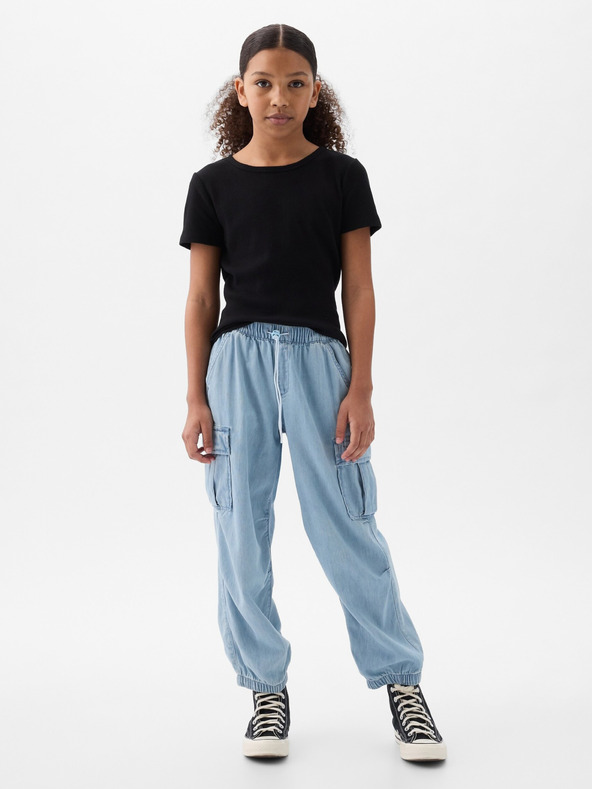 GAP Бебешка памучна тениска GAP