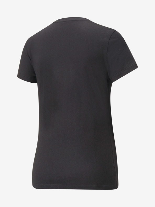 Puma Черна дамска тениска с щампа Puma