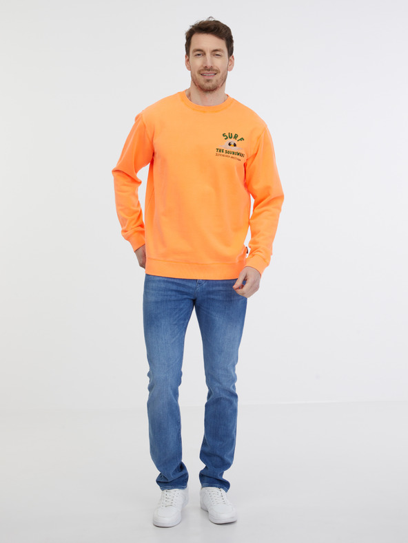 Scotch & Soda Оранжев мъжки суитчър Scotch & Soda