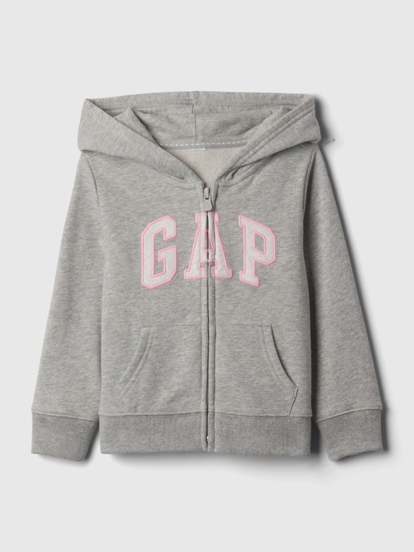 GAP Бебешки суитшърт с логото на GAP