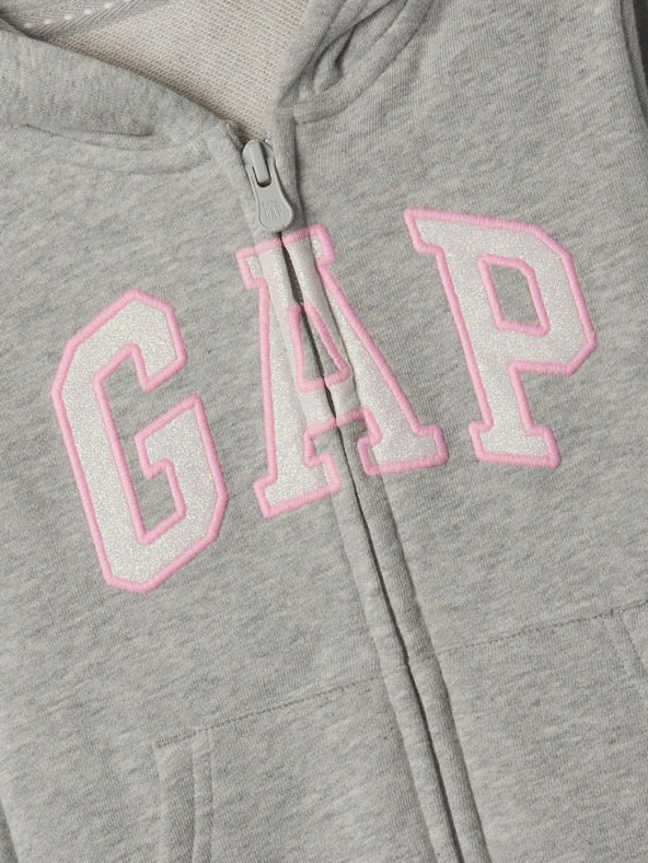 GAP Бебешки суитшърт с логото на GAP