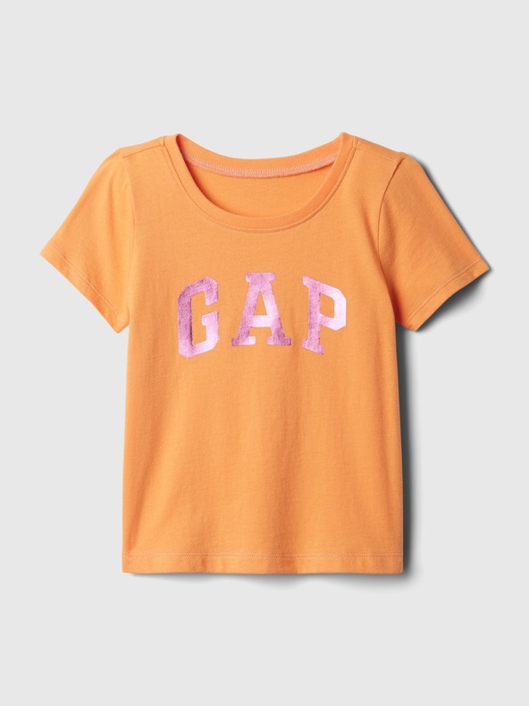 GAP Бебешка тениска с металическо лого GAP