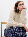 GAP Плетен къс пуловер GAP