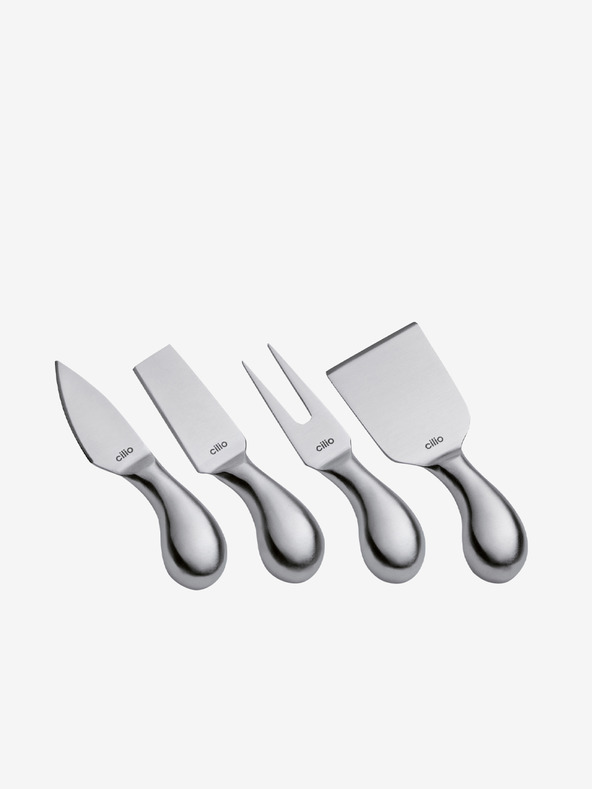 Cilio Комплект от четири ножа за сирене в подаръчна кутия Piave Cilio