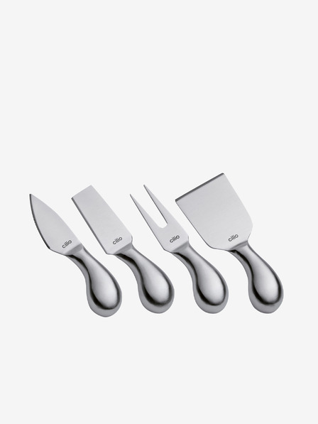Cilio Комплект от четири ножа за сирене в подаръчна кутия Piave Cilio