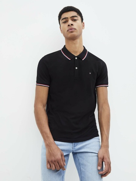 Celio Черна мъжка поло риза Celio Necetwo