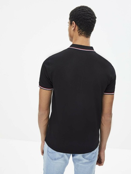 Celio Черна мъжка поло риза Celio Necetwo
