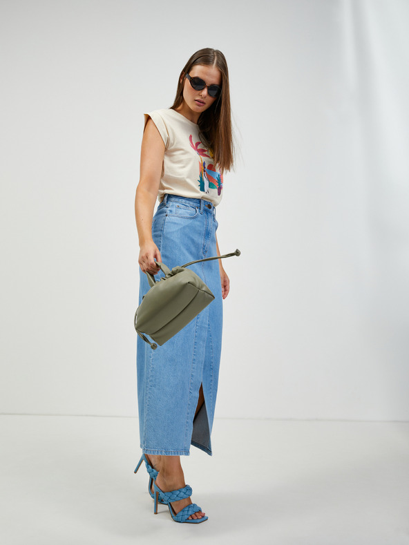 Orsay Бежова тениска ORSAY