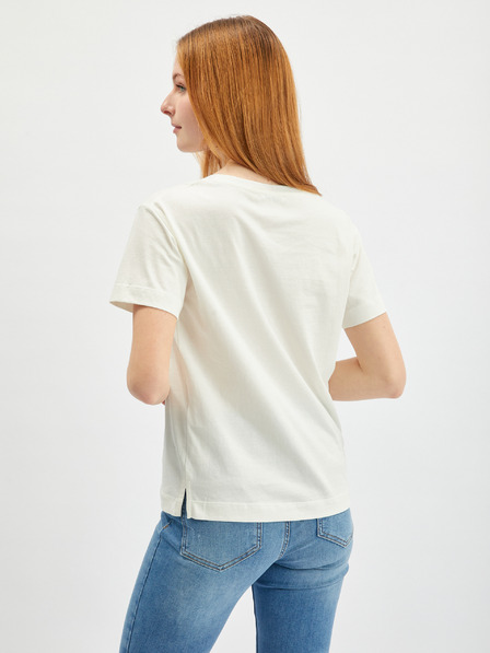 Orsay Кремава дамска тениска ORSAY