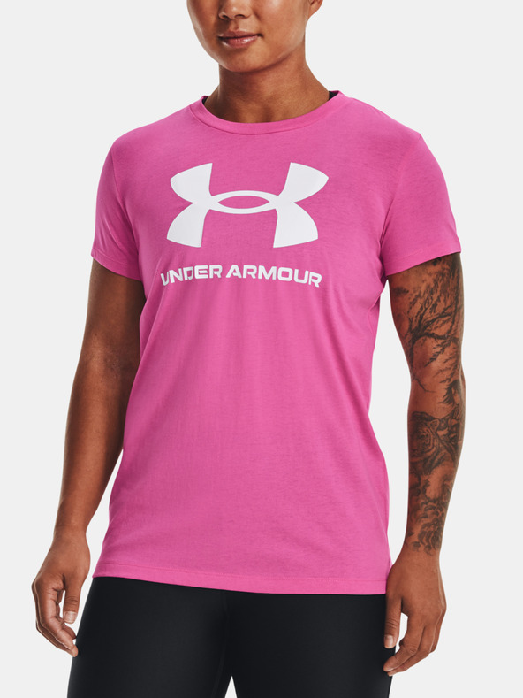 Under Armour Дамска тениска Under Armour UA SPORTSTYLE LOGO SS