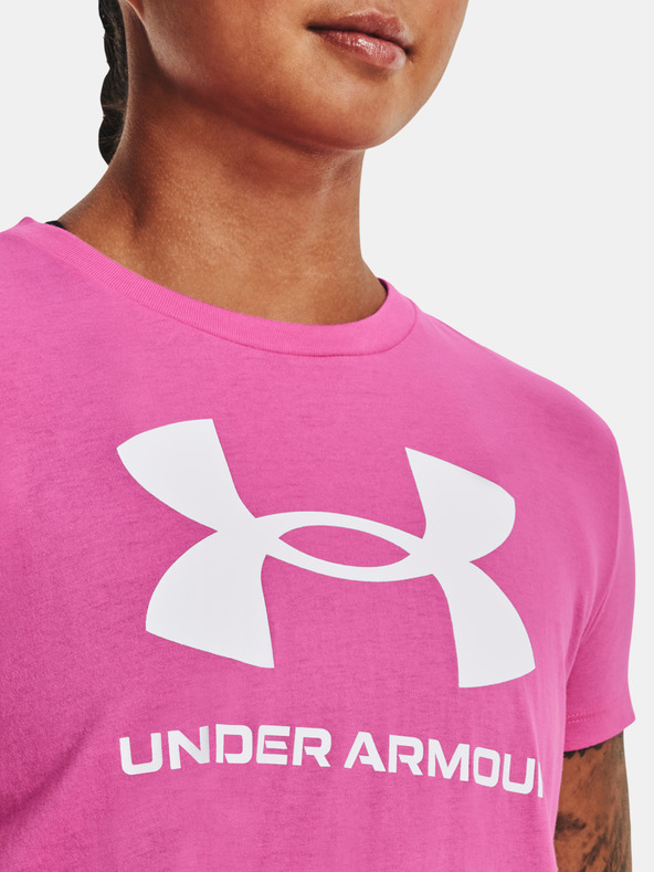 Under Armour Дамска тениска Under Armour UA SPORTSTYLE LOGO SS