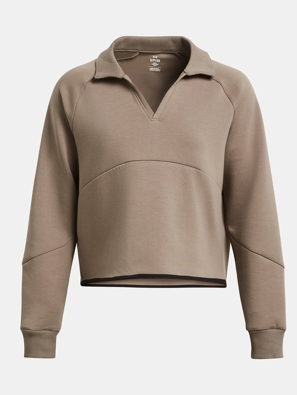 Under Armour Дамско горнище Under Armour Unstoppable Flc Rugby Crop