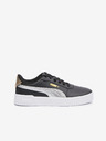 Puma Черни дамски кожени маратонки Puma Carina 2.0 Metallic Shine