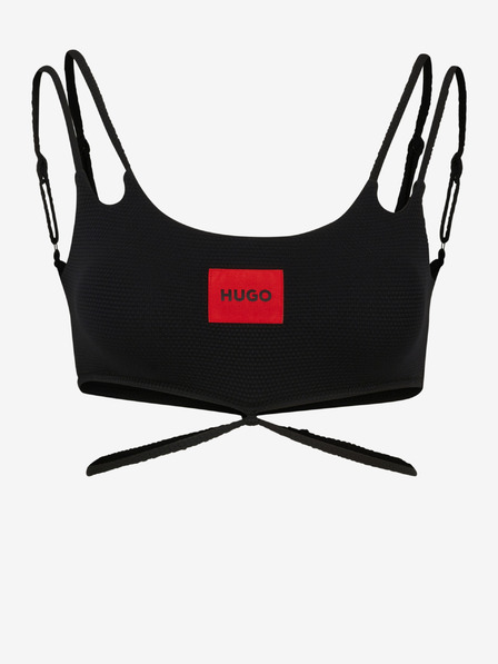 HUGO Черен дамски топ с бански HUGO