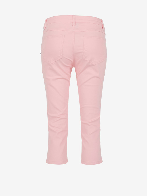 Sam 73 Светлорозови дамски три четвърти дънки с вталена кройка SAM 73 Amara