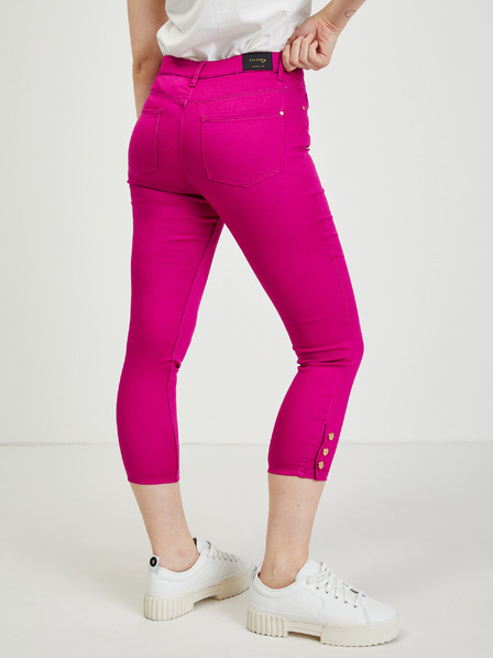 Orsay Тъмнорозов дамски къс панталон ORSAY