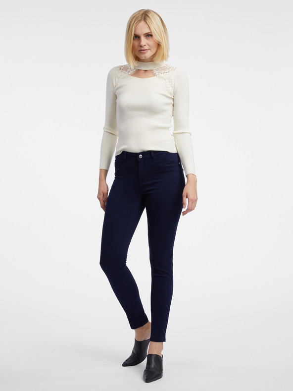 Orsay Тъмносин дамски панталон ORSAY