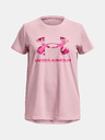 Under Armour Момичешка тениска Under Armour Tech Solid Print Fill BL SSC